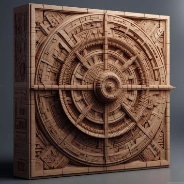 Patterns and decorations stl Geotrigona 3 3d model